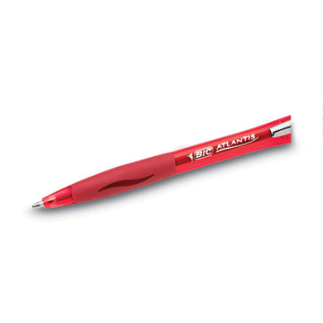 BIC® Glide Ballpoint Pen, Retractable, Medium 1 Mm, Red Ink, Red Barrel, Dozen freeshipping - TVN Wholesale